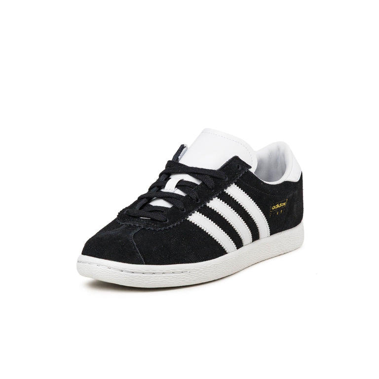 Adidas Stadt - 40 2/3 / Core Black / Footwear White / Gold Metallic - 5
