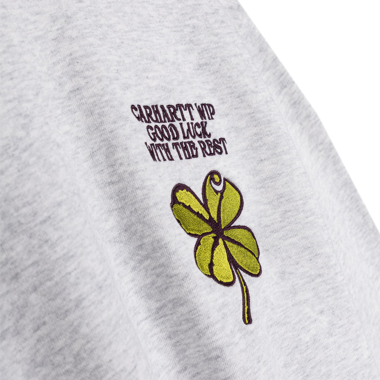 Carhartt WIP Clover Sweatshirt - XL / Ash Heather - 4
