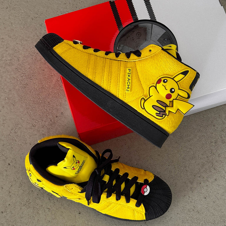 Adidas x Pokemon Superstar II Mid *Pikachu* onfeet