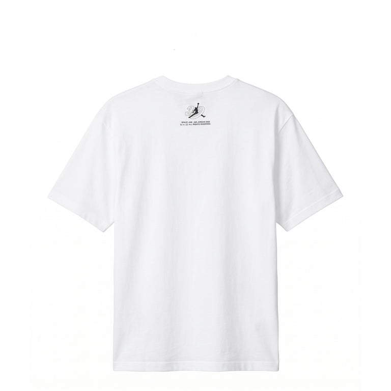 Nike	Jordan Brooklyn Space Jam Wings Crew-Neck T-Shirt - XXL / White / Black - 2
