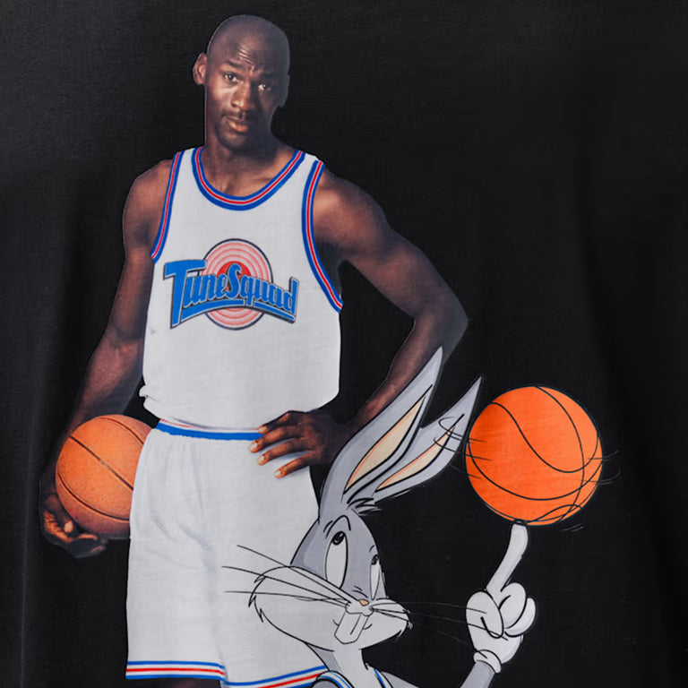 Nike	Jordan Brooklyn Space Jam Crewneck T-Shirt - XXL / Black - 5
