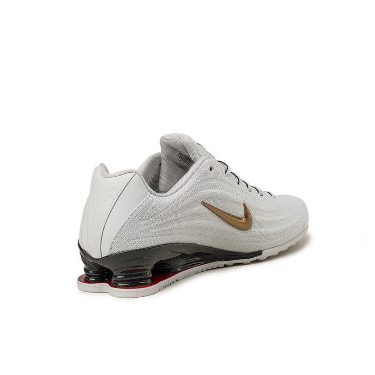 Nike Wmns Shox Z - 35.5 / White / Metallic Gold / Varsity Red - 3
