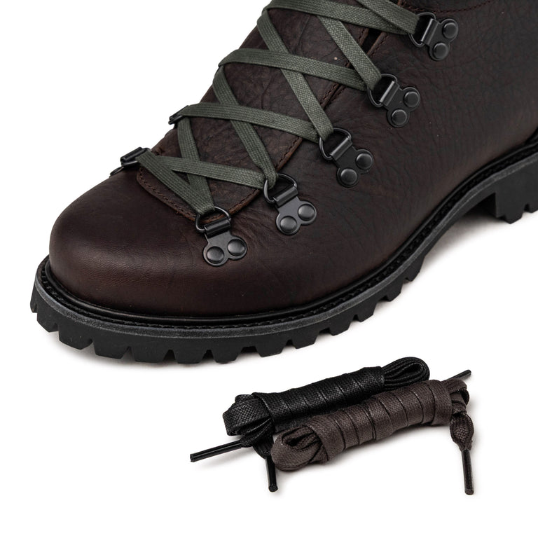 Timberland Authentic Hike Mid Lace Up Boot - 40 / Dark Brown - 4
