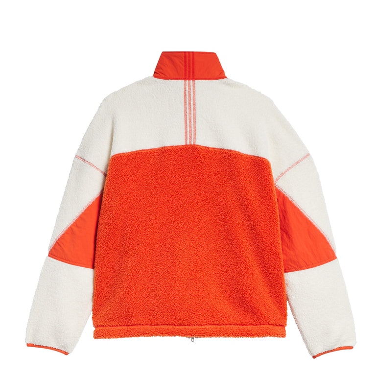 Adidas Adams Blvd Fleece Jacket - M / Off White / Preloved Red - 2
