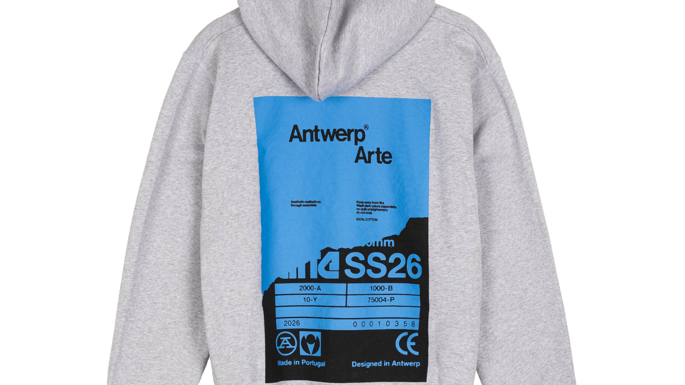 Arte Antwerp Back Poster Hoodie | Apparel » Buy online now!