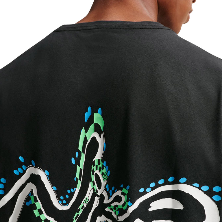 Nike	Dri-Fit Sleeveless Running T-Shirt - S / Black - 6