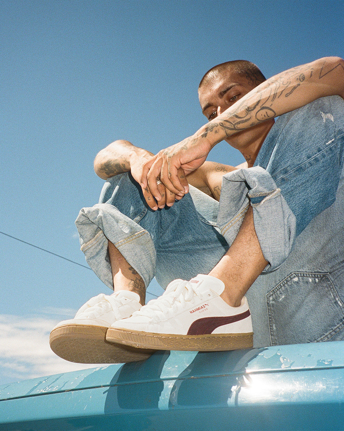 【REMI RELIEF】 SUEDE LIKE STADIUM JAMPER Puma x Nahmias Suede Vintage sneakers » bestel nu online!