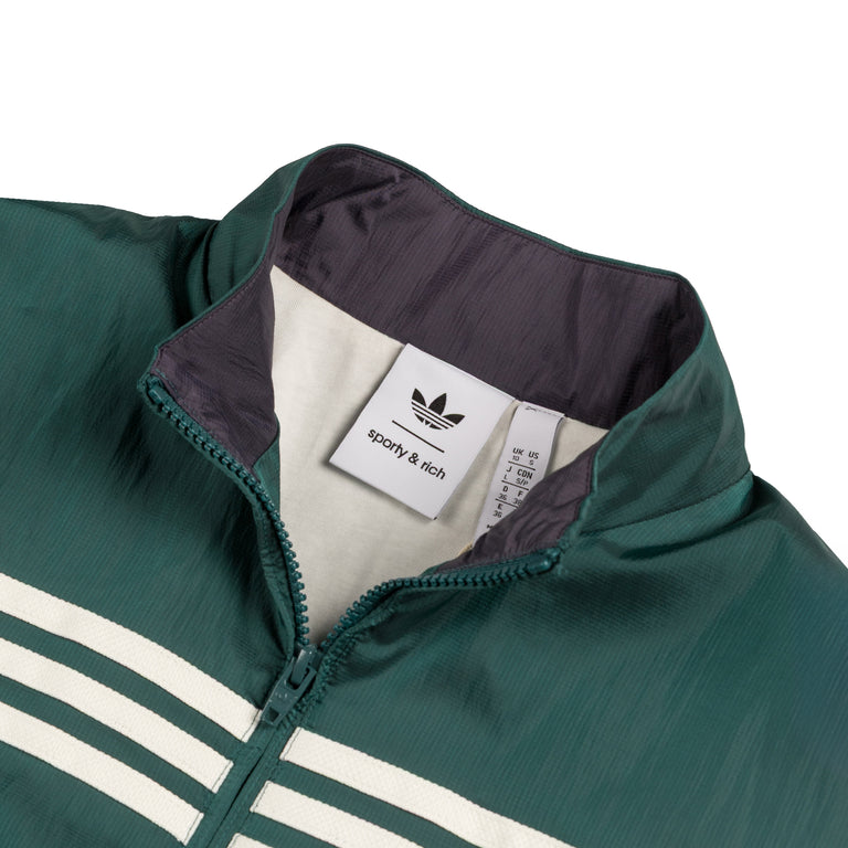 Adidas x Sporty & Rich Wmns Windbreaker - 40 / Wild Pine - 2

