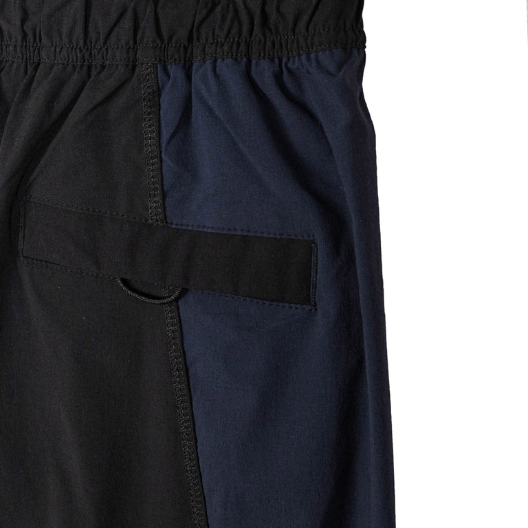Nike Tech Dri-Fit Woven Color-Block Trousers - L / Black / Obsidian / Black - 4