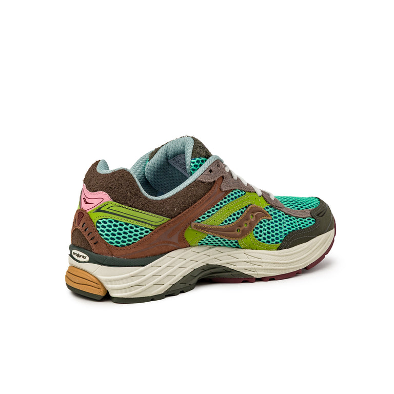 Saucony x Sneaker Politics Pro Grid Omni 9 - 42 / Blue / Brown - 7