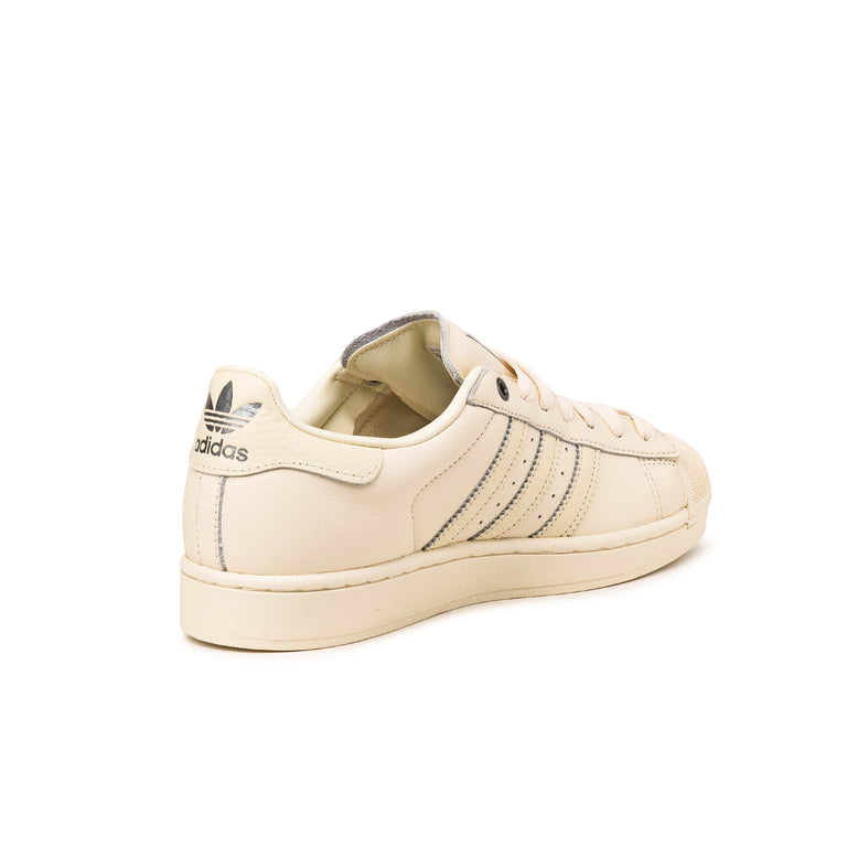Adidas Superstar II - 38 2/3 / Cream White / Cream White / Iron Metallic - 3