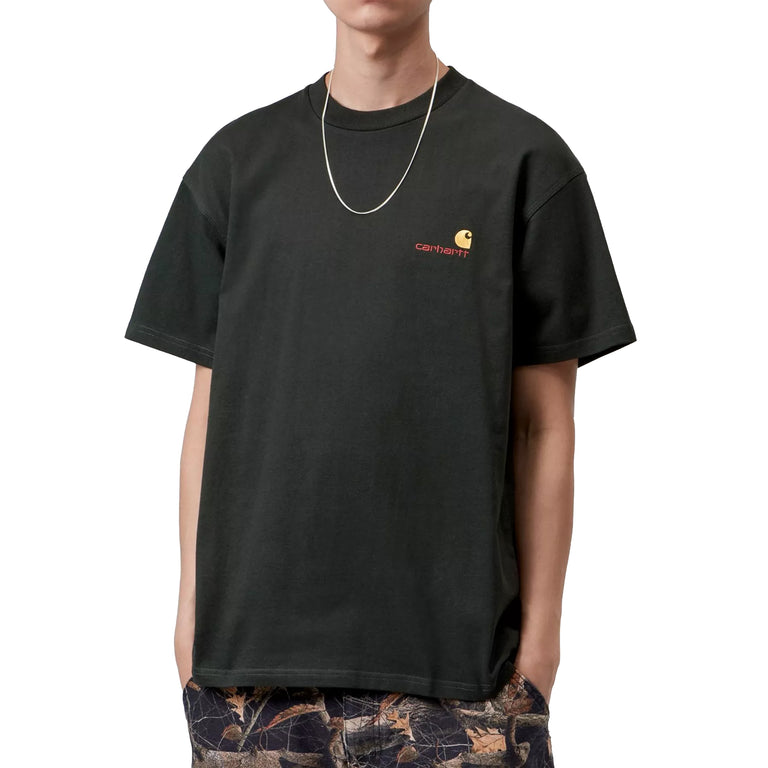 Carhartt WIP American Script T-Shirt - XL / Raven - 3