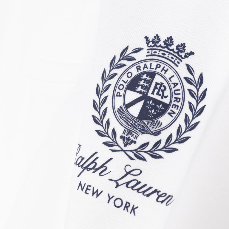 Polo Ralph Lauren Fleece Graphic Sweatshirt - L / White - 3
