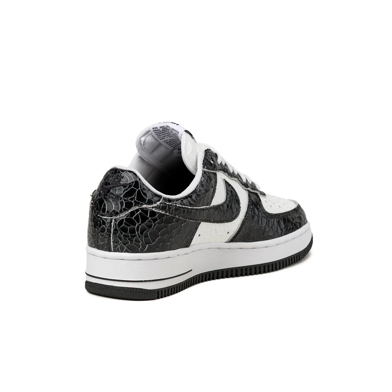 Nike Air Force 1 *Cracked Leather* - 40 / Black / Black / White - 3
