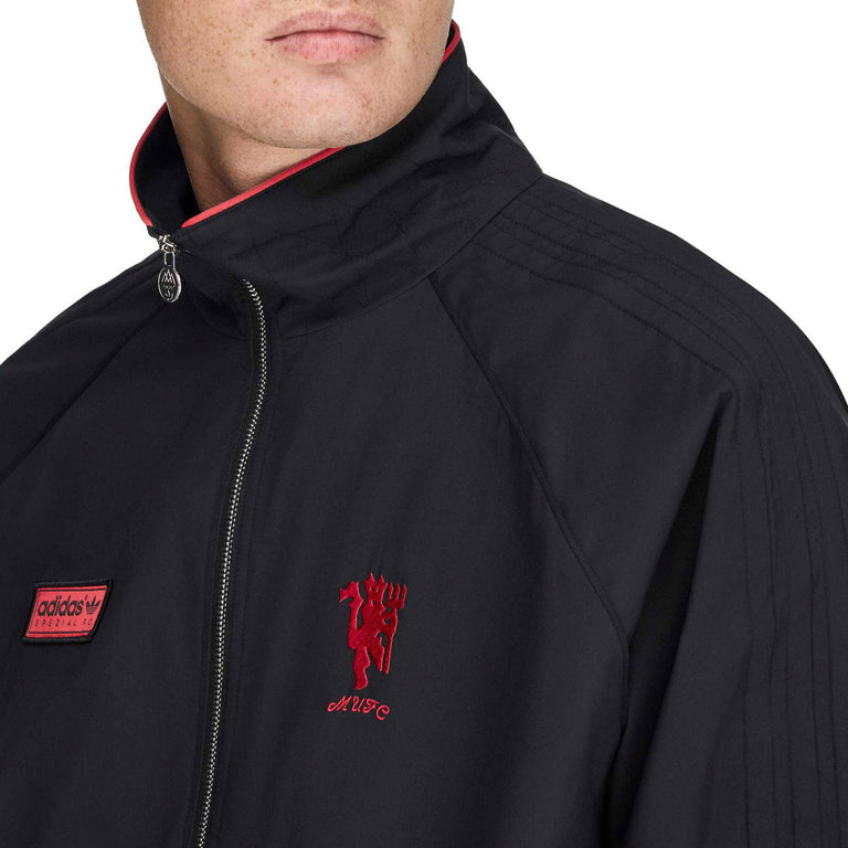 Adidas	Manchester United SPZL F.C. Track Top - XXL / Black - 5
