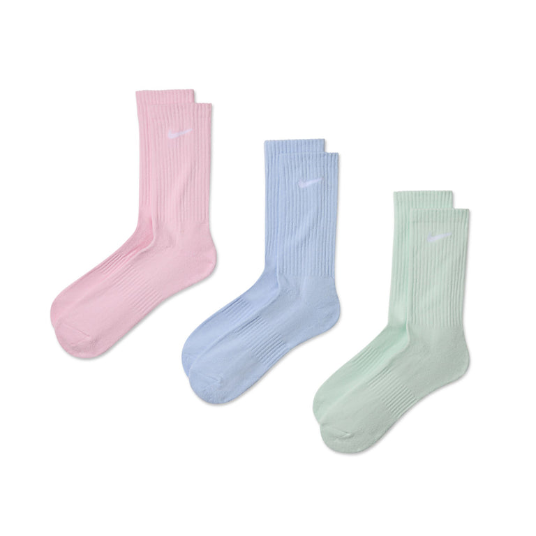 Nike	Everyday Cushion Crew Socks 3-Pack - S / Pink / Multi - 1
