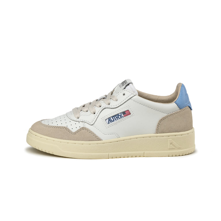 Autry Medalist W *Leather / Suede* - 41 / White / Robbia Blue
