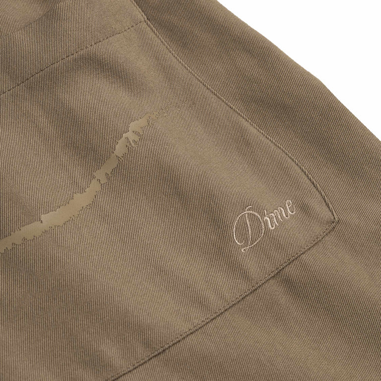 Dime Pleated Twill Pants