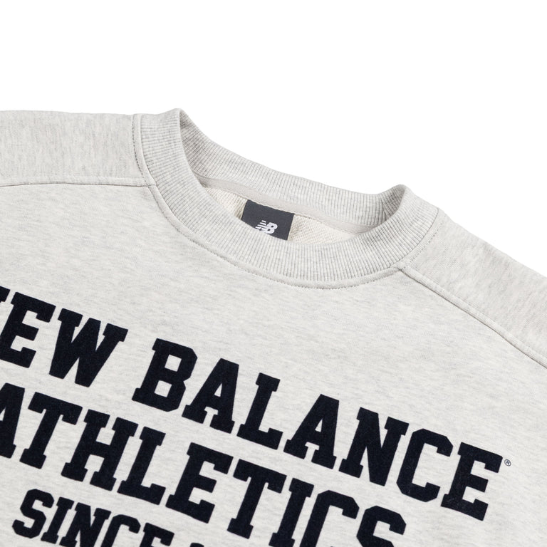 New Balance Varsity French Terry Graphic Crew 