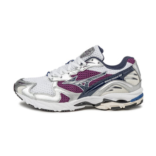 Mizuno Wave Rider 10 Sport - 47 / White / Baritone Blue / Dark Purple
