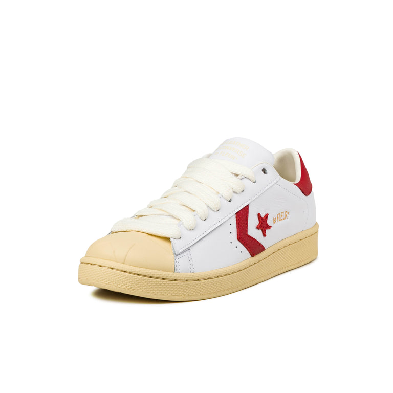 Converse	x Golf le Fleur 1908 Pro Leather OX - 35 / White / Molten Lava / Banana Crepe - 4