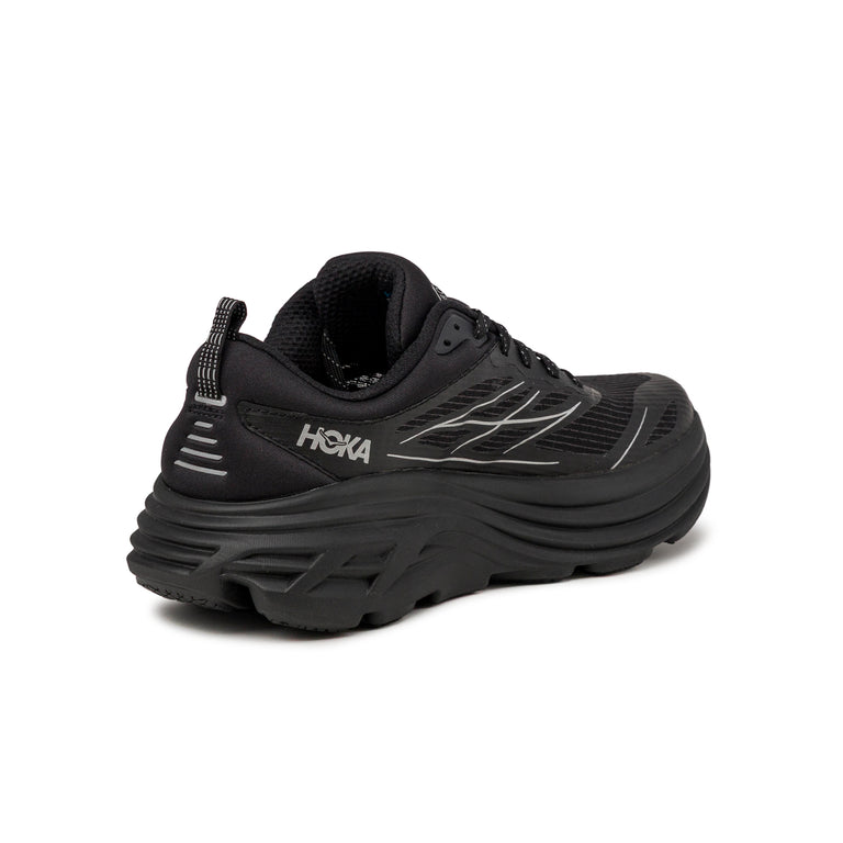 HOKA Bondi 8 TS Caged - 40 / Black / Silver - 3