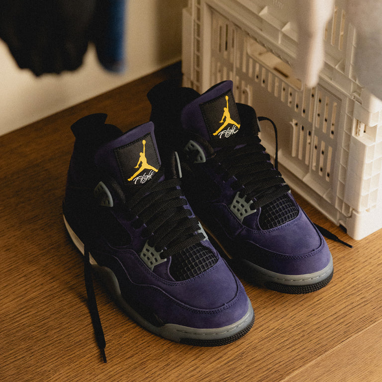 Nike Air Jordan 4 Retro *Imperial Purple* onfeet