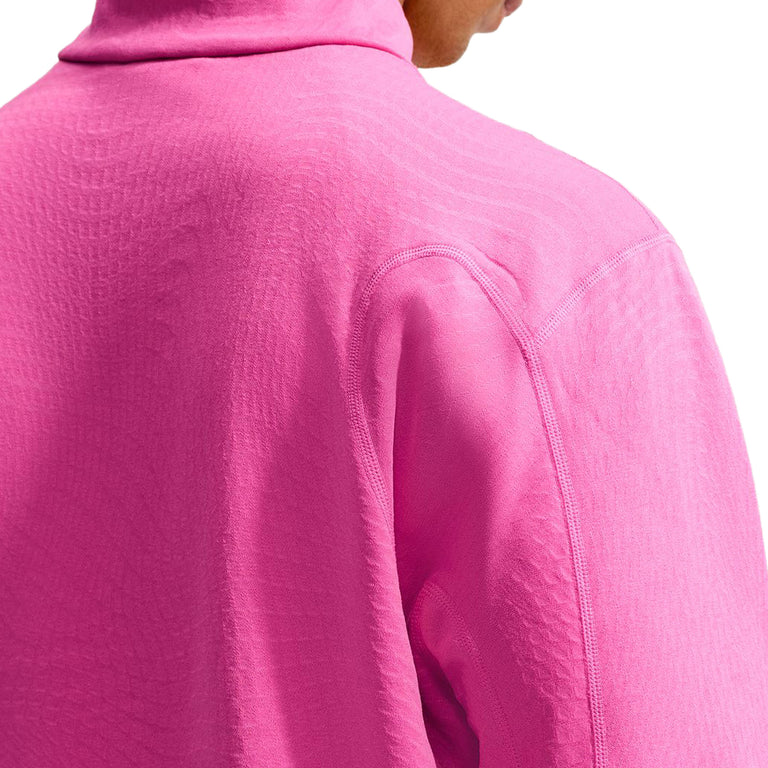 Nike	ACG "Wolf Grid" Therma-FIT 1/2-Zip Hiking Top - XXL / Desert Pink / Light Crimson / Summit White - 4
