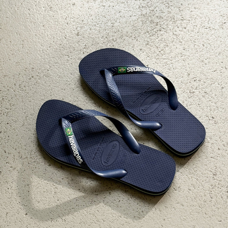 Havaianas Brasil Logo onfeet