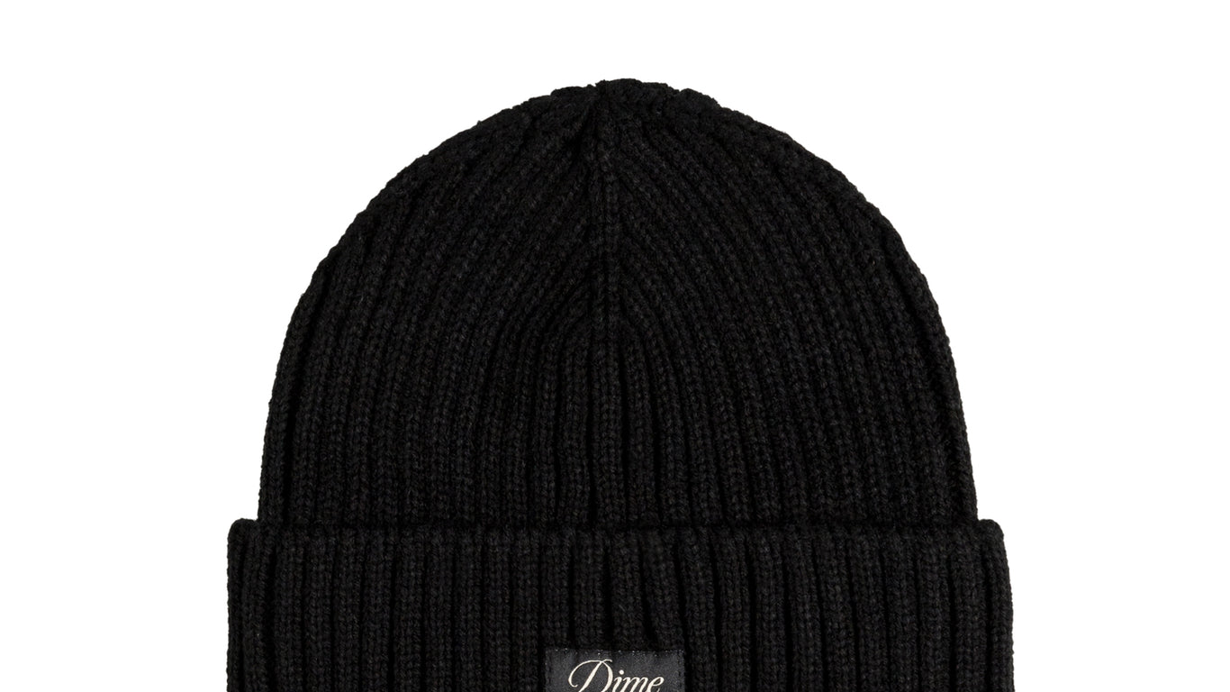 Dime classic allergie fold beanie black BLACK | Clothes \ Cap \ Beanie News  Brands \ Dime ALL | Skateshop Miniramp.pl