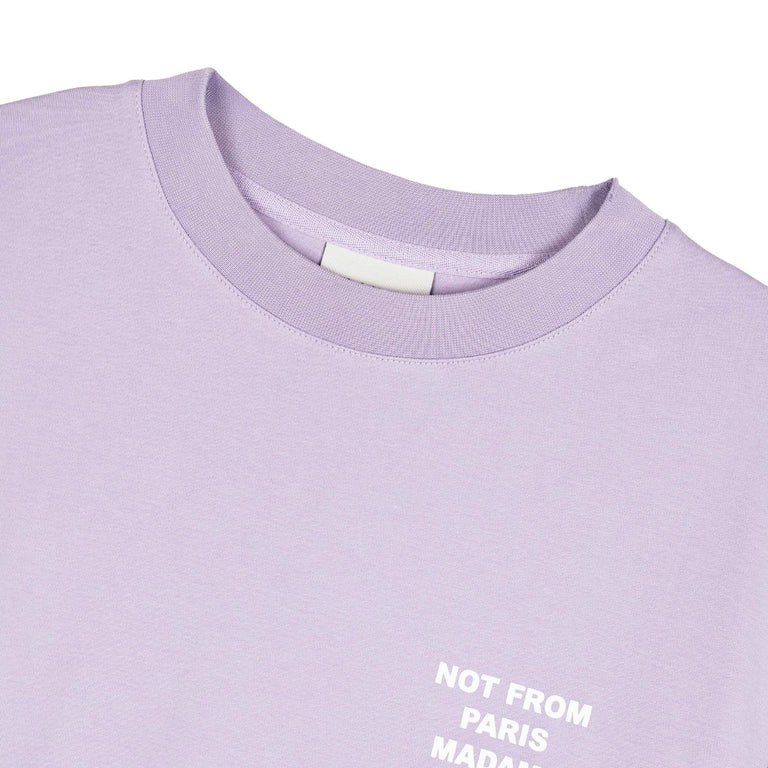 Drole de Monsieur	Le T-Shirt Slogan - L / Lavender - 3
