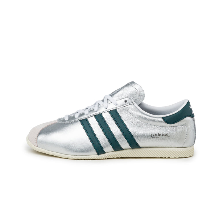 Adidas Paris W - 39 1/3 / Silver Metallic / Aurich Navy /Cream White

