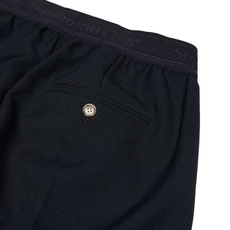 Stockholm Surfboard Club Elaine Relaxed Fit Trousers - L / Black - 3