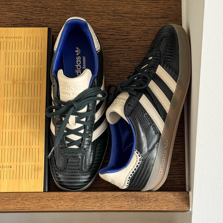 Adidas	x Wales Bonner Gazelle Suede Croc onfeet