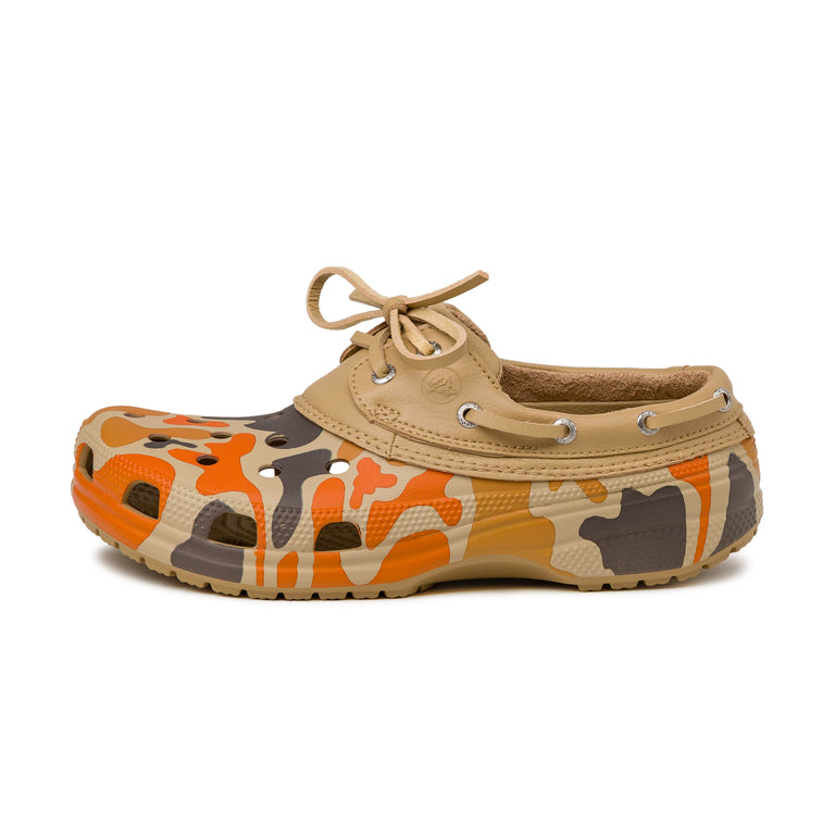 Crocs Classic Duck Camo Boat Shoe - 36-37 / Tan / Sko
