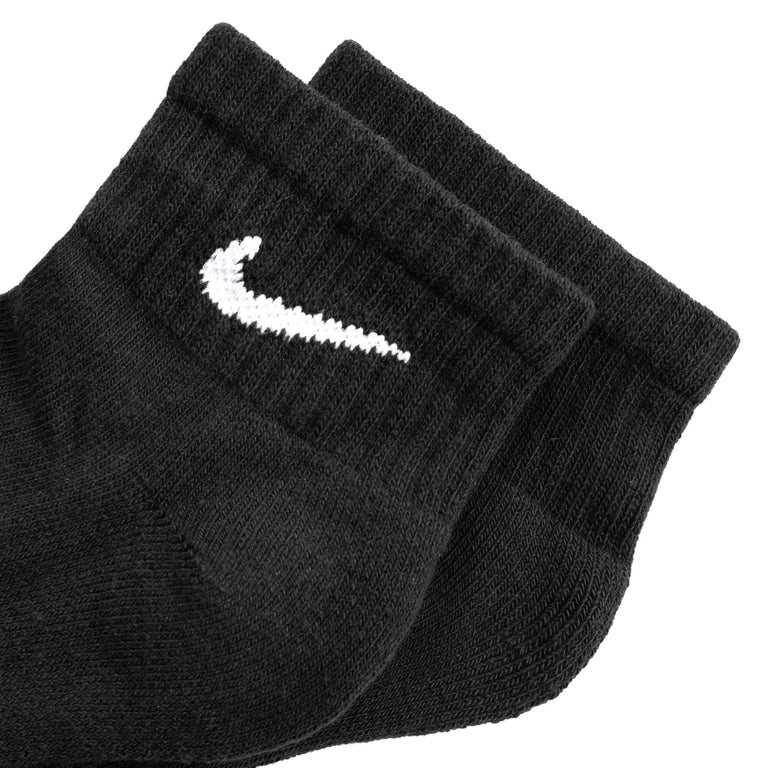 Nike Everyday Cushioned Ankle Socks 6 Pack - L / Black / White - 2
