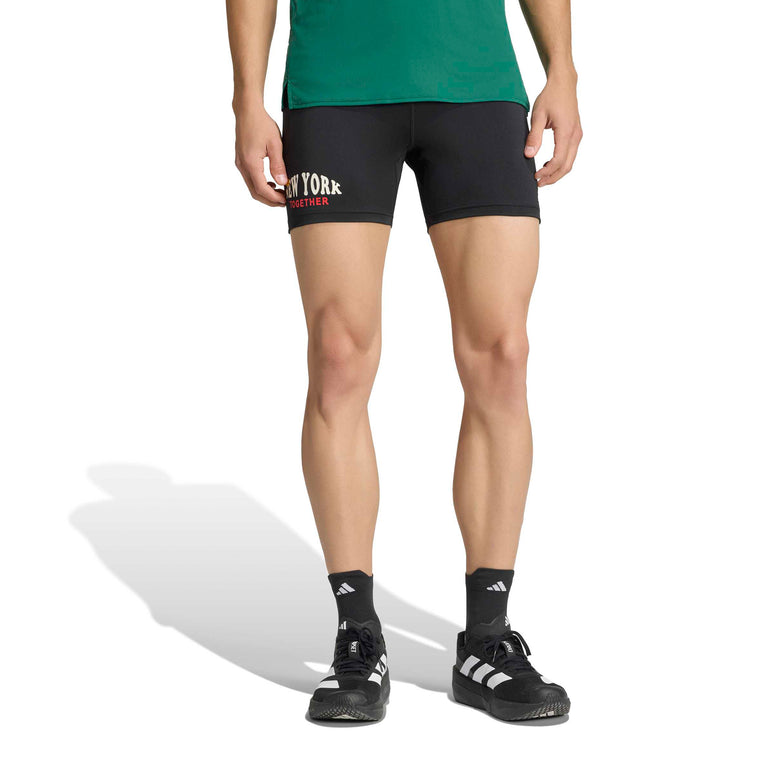 Adidas	Adizero NYC Running Short Tights - L / Black - 2