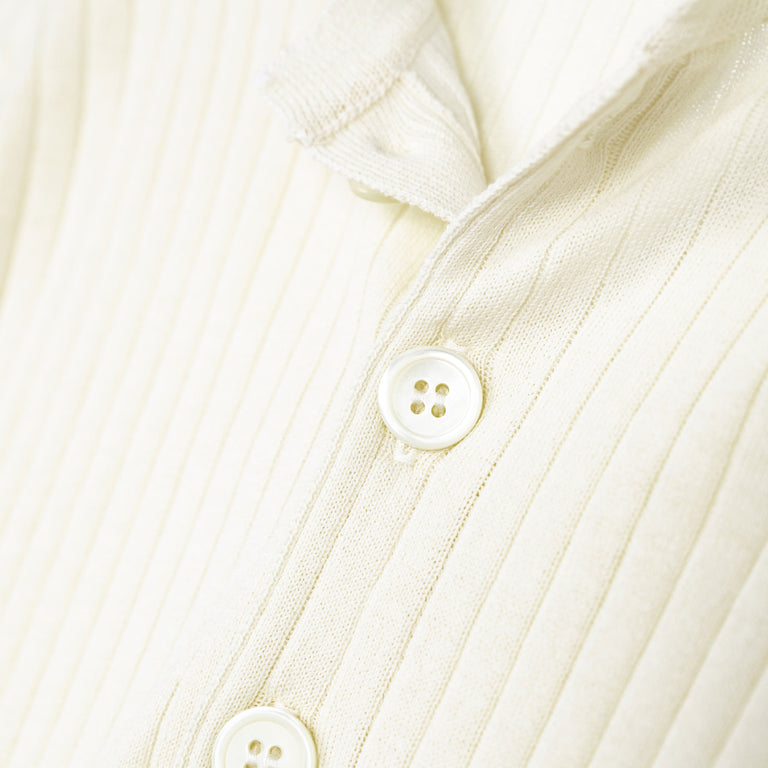Our Legacy	Fine Henley - 50 / Ivory Cotton Crepe - 3