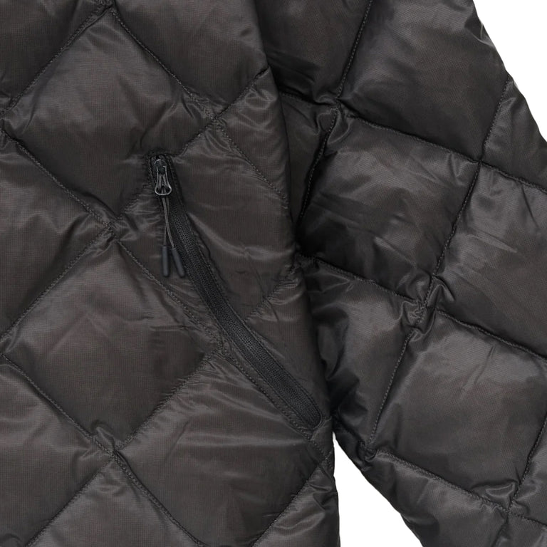 Hiking Patrol Base LT Down Hooded Jacket - XL / Charcoal Black - 3
