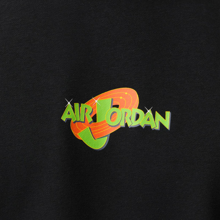 Nike	Jordan Brooklyn Space Jam Vault Fleece Crewneck Sweatshirt - L / Black - 6
