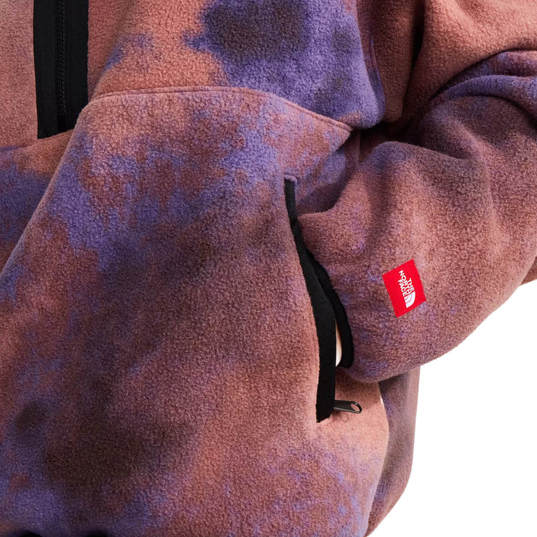 The North Face Red Box Printed 1/2 Zip Fleece - S / Grounded Plum 1989 Catalogue Print - 5