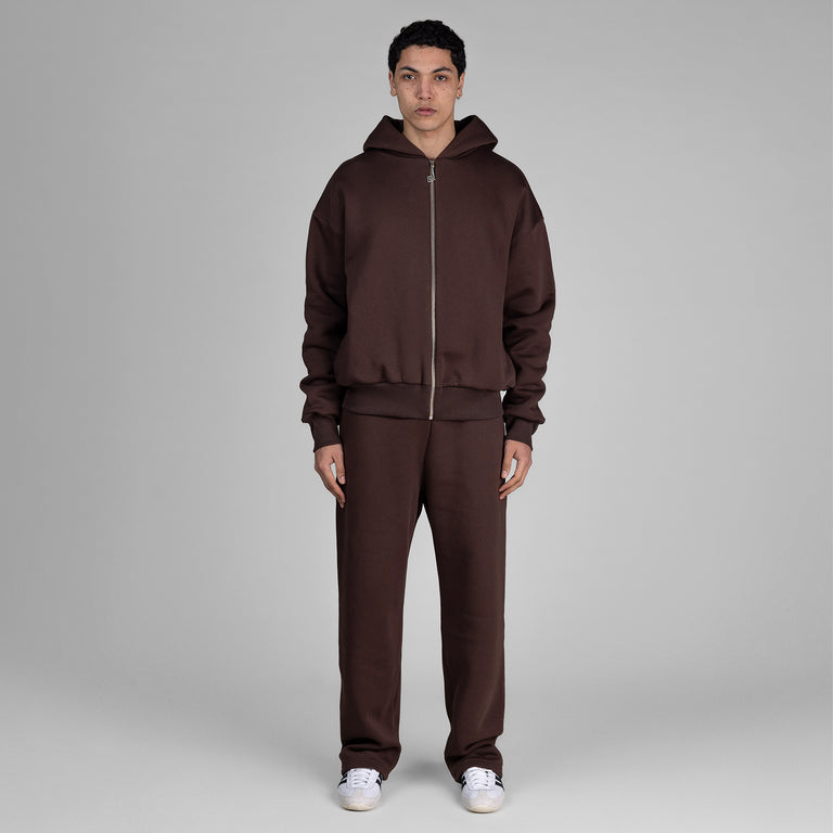 Perplex Armor Zip Hoodie Mocca