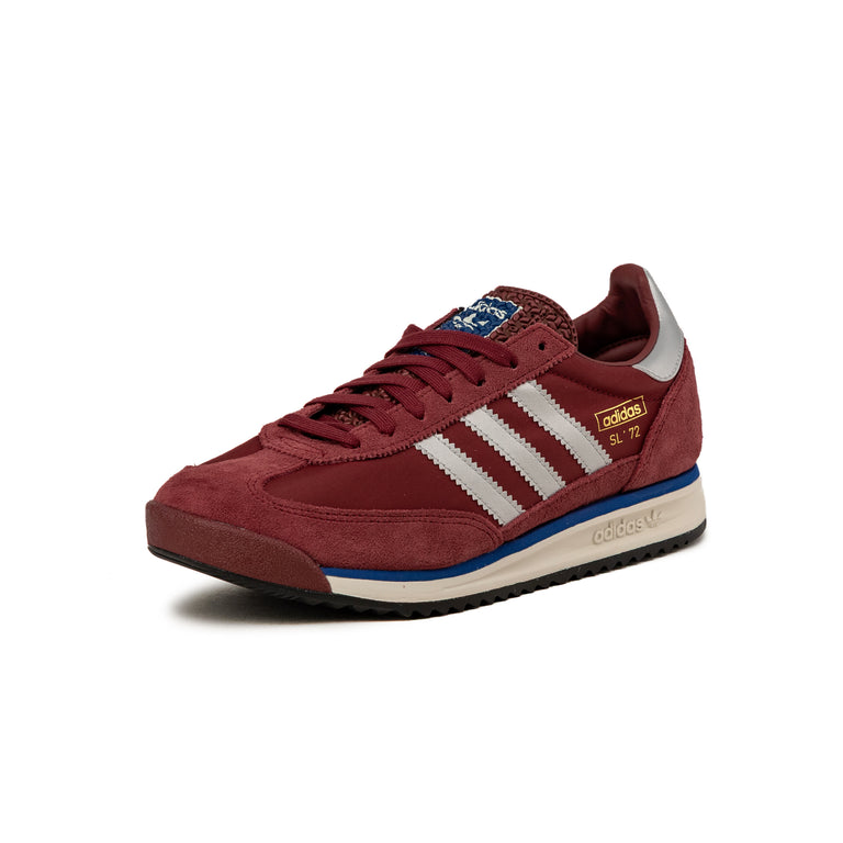 Adidas SL 72 RS - 48 / Noble Maroon / Silver Metallic / Off White - 3
