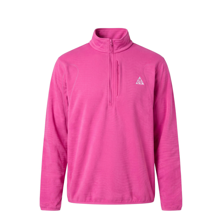 Nike	ACG "Wolf Grid" Therma-FIT 1/2-Zip Hiking Top - XXL / Desert Pink / Light Crimson / Summit White - 1