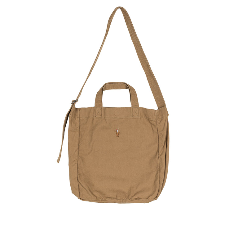 Polo Ralph Lauren Embroidered Canvas Tote Bag Large
