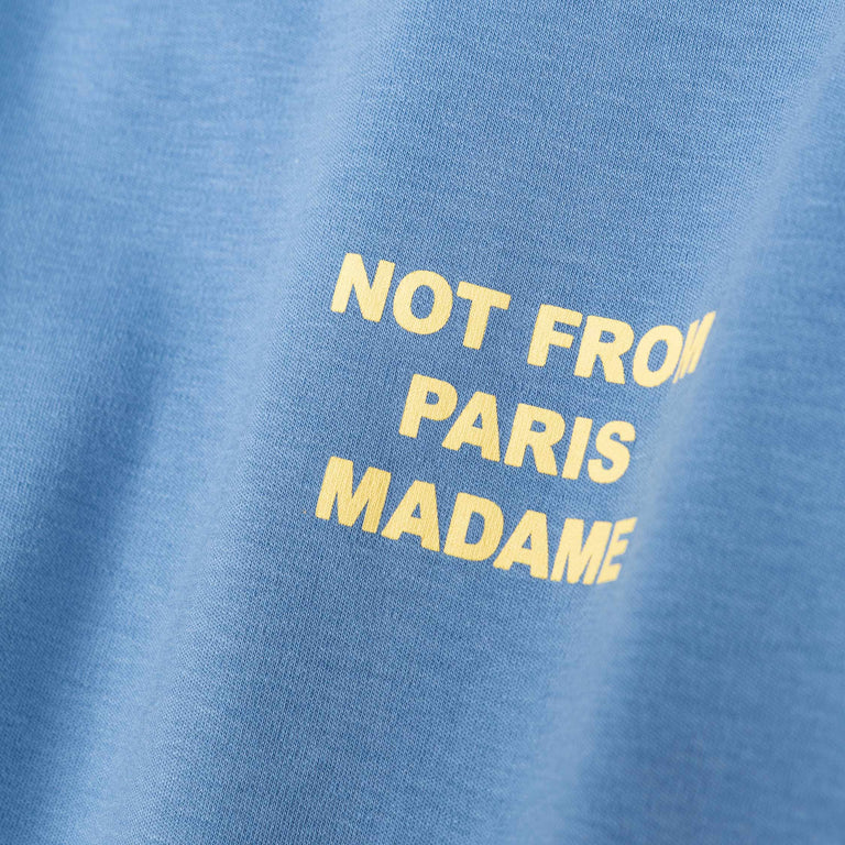 Drole de Monsieur	Le T-Shirt Slogan - S / Atlantic Blue - 5