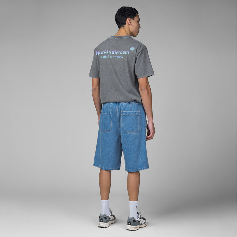 Marni Denim Shorts With Patch Detail