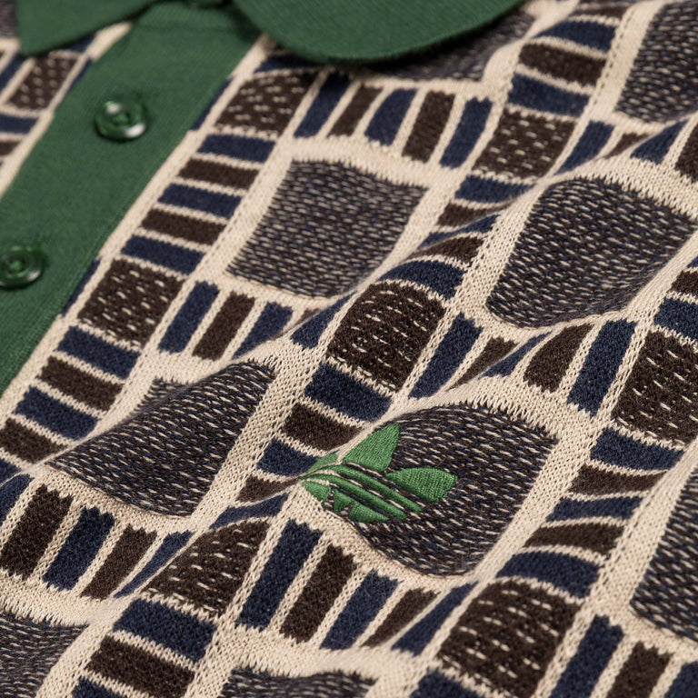 Adidas x Brain Dead Knit Polo Shirt