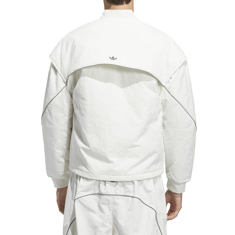 Adidas Motor Ave Racer Jacket - L / Off White - 4
