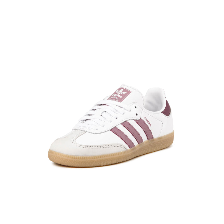 Adidas Samba OG W - 36 / Footwear White / Magic Mauve / Quiet Crimson - 2